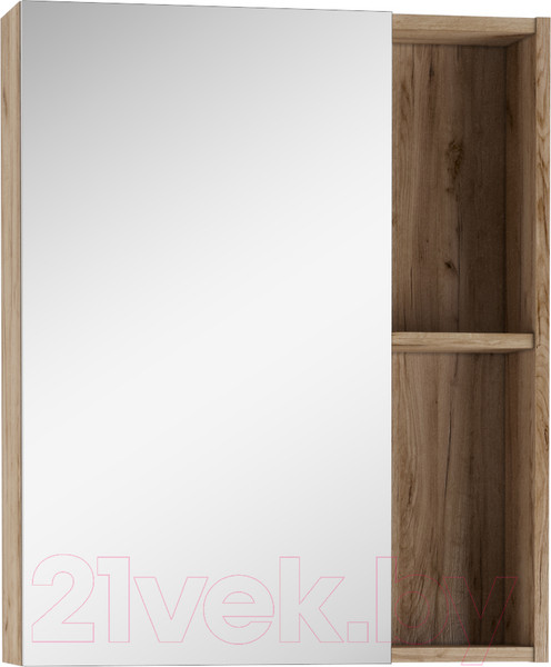 Изображение товара Шкаф с зеркалом для ванной Домино Craft 60