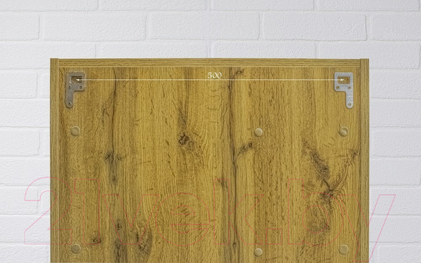 Изображение товара Шкаф с зеркалом для ванной Домино Craft 60