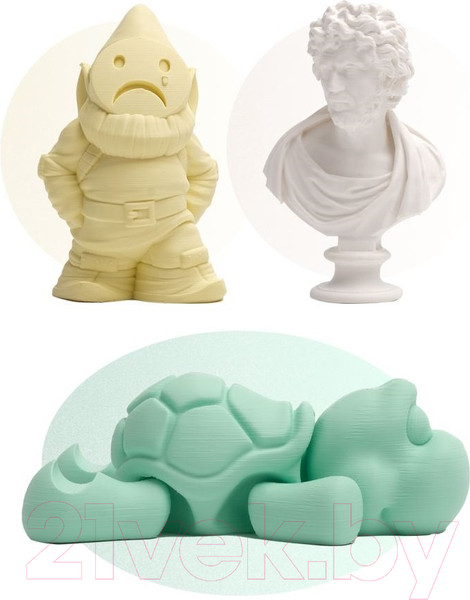 Изображение товара Пластик для 3D-печати eSUN ePLA-Matte / т0034044 (1.75мм, 1кг, мятно-зеленый)
