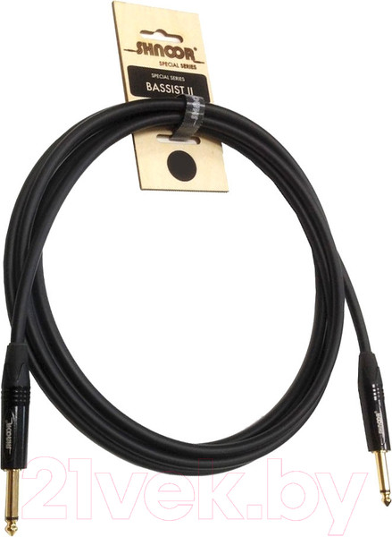 Изображение товара Кабель гитарный Shnoor Bassist-II-6m (6м)