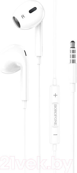 Изображение товара Наушники-гарнитура Borofone BM80 Max (1.2м, белый)