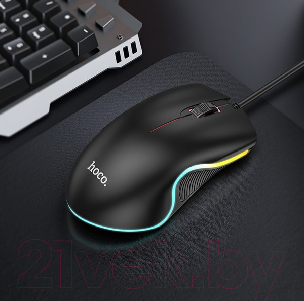 Изображение товара Мышь Hoco GM19 (черный)