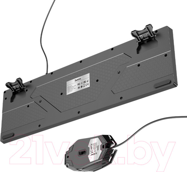 Изображение товара Комплект клавиатура и мышь Hoco GM18 (черный)