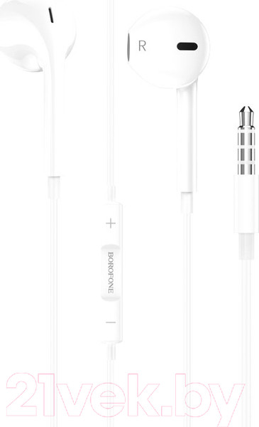 Изображение товара Наушники-гарнитура Borofone BM80 (1.2м, белый)