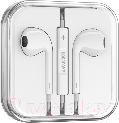 Изображение товара Наушники-гарнитура Borofone BM80 (1.2м, белый)