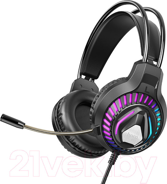 Изображение товара Наушники-гарнитура Hoco ESD12 (черный)