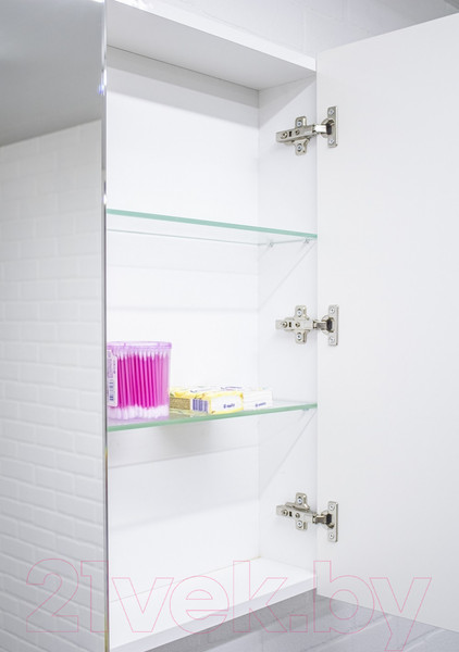 Изображение товара Шкаф с зеркалом для ванной Домино Оскар 70 Идеал