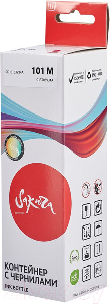Изображение товара Контейнер с чернилами Sakura Printing SIC13T03V34A