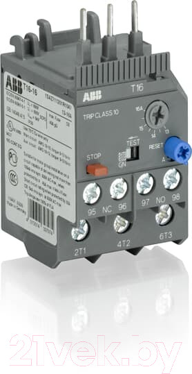 Изображение товара Реле тепловое ABB T16-13 (10-13A) / 1SAZ711201R1045