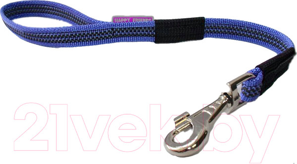Изображение товара Поводок Happy Friends Stm 064P (0.4м, синий)