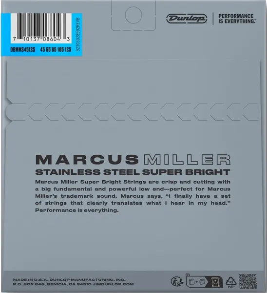 Изображение товара Струны для бас-гитары Dunlop Manufacturing DBMMS45125