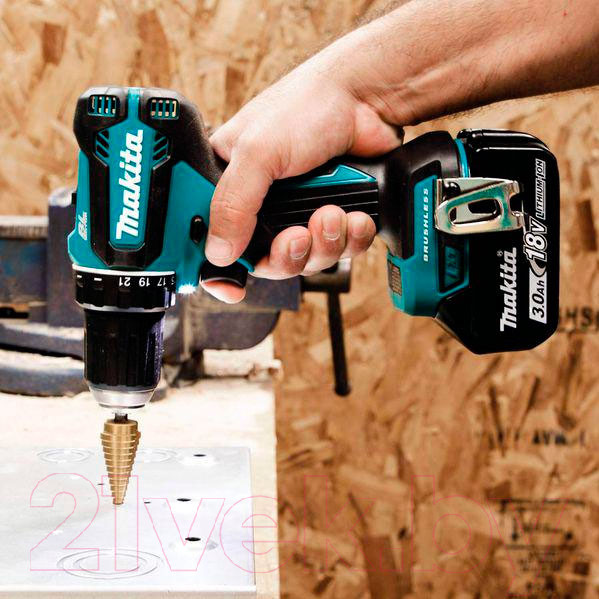 Изображение товара Профессиональная дрель-шуруповерт Makita DDF485Z