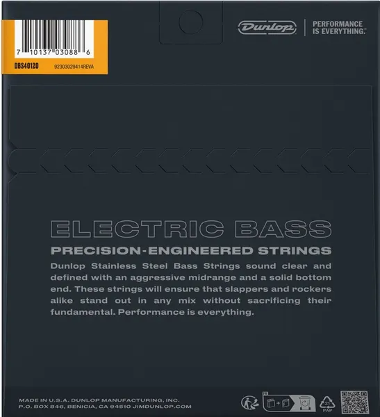 Изображение товара Струны для бас-гитары Dunlop Manufacturing DBS40120