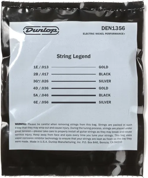 Изображение товара Струны для электрогитары Dunlop Manufacturing DEN1356