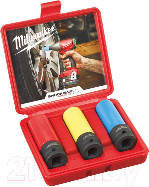 Изображение товара Набор головок слесарных Milwaukee 4932451568