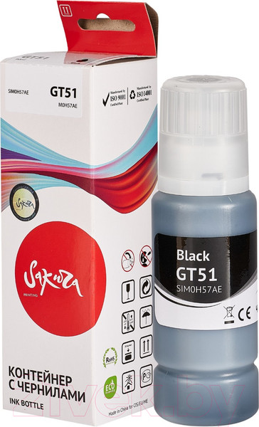 Изображение товара Контейнер с чернилами Sakura Printing SIM0H57AE
