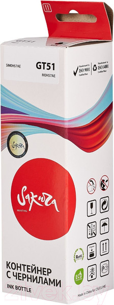 Изображение товара Контейнер с чернилами Sakura Printing SIM0H57AE