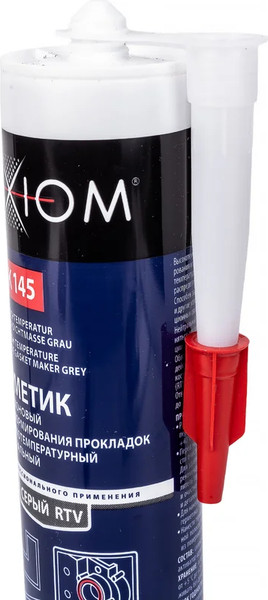 Изображение товара Герметик силиконовый Axiom ASK145 (280мл, серый)