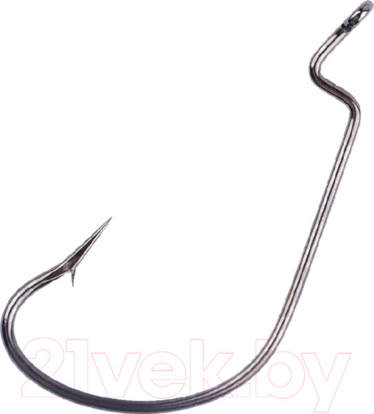 Изображение товара Набор крючков рыболовных KOI Offset Worm 3 INT (10шт, BN)