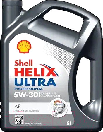 Изображение товара Моторное масло Shell Helix Ultra Professional AF 5W30 (5л)