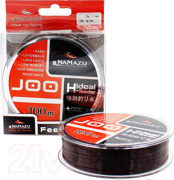 Изображение товара Леска монофильная Namazu Joo 0.28мм (100м, черный)