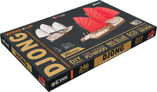 Изображение товара Корабль игрушечный EWA Джонка