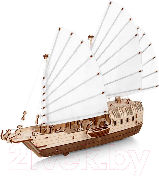 Изображение товара Корабль игрушечный EWA Джонка