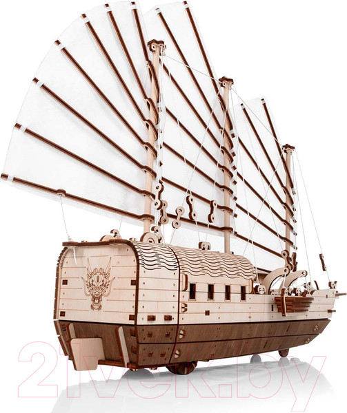 Изображение товара Корабль игрушечный EWA Джонка