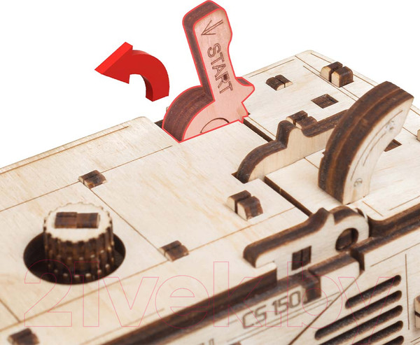 Изображение товара Комбайн игрушечный EWA Косилка