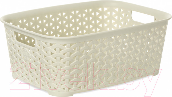 Изображение товара Корзина Hobby Life Rattan / HL041252IV (слоновая кость)