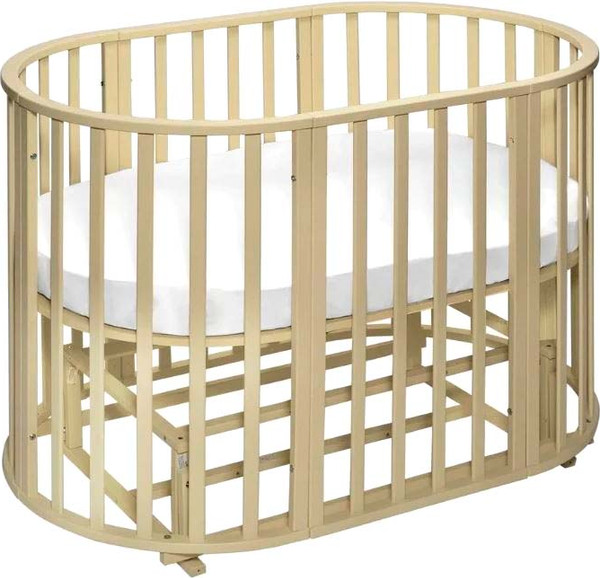 Изображение товара Детская кровать-трансформер Sweet Baby Delizia V2 9 в 1 (слоновая кость)