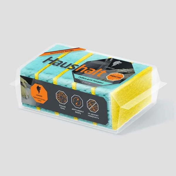 Изображение товара Набор губок для мытья посуды Leonord Lasur / 310574 (5шт)