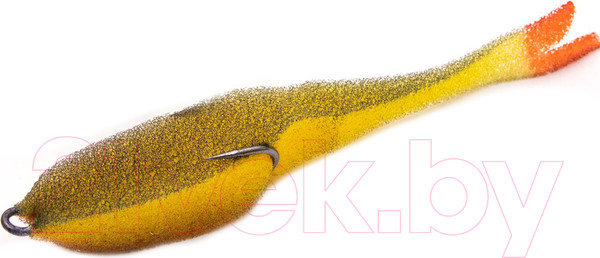 Изображение товара Мягкая приманка Yaman Devious Minnow на двойнике 105мм / Y-DM105-19 (19 UV, 5шт)