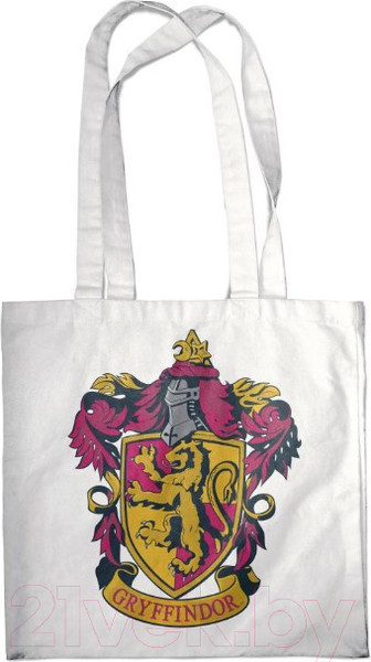 Изображение товара Сумка-шоппер Эксмо Гриффиндор / 9785040928729 (белый)