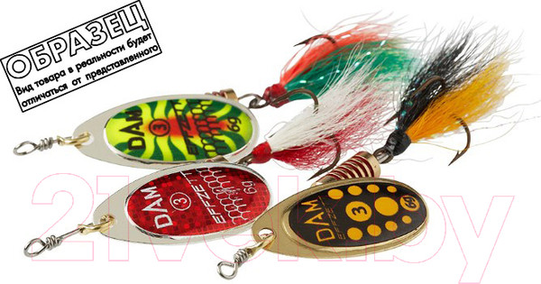 Изображение товара Блесна DAM FZ Standard Dressed Spinner 3 S / 60548 (Fireshark)