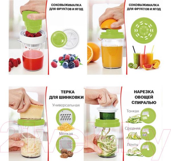 Изображение товара Терка кухонная Perfecto Linea 21-811025