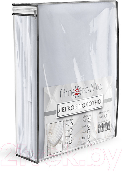 Изображение товара Гардина Amore Mio RR 0007B 300x300 / 15983 (белый)