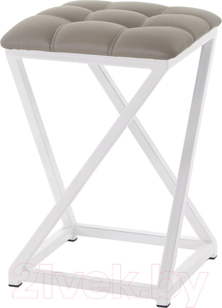 Изображение товара Табурет AMC Comfort 8К6.18 (кожзам латте/белый)