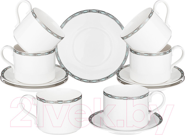 Изображение товара Набор для чая/кофе Lefard Glamour / 590-467 (голубой)