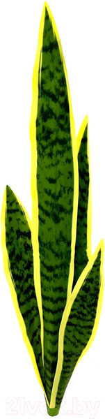 Изображение товара Искусственное растение Артфлора Cансевиерия изумрудная / 105023