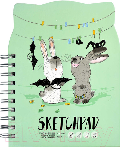Изображение товара Скетчбук Феникс+ Два друга / 61217