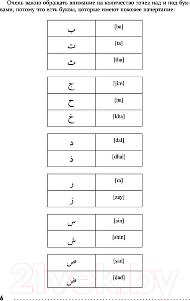 Изображение товара Учебное пособие АСТ Арабский язык. Тренажер по письму и чтению (Азар М.)