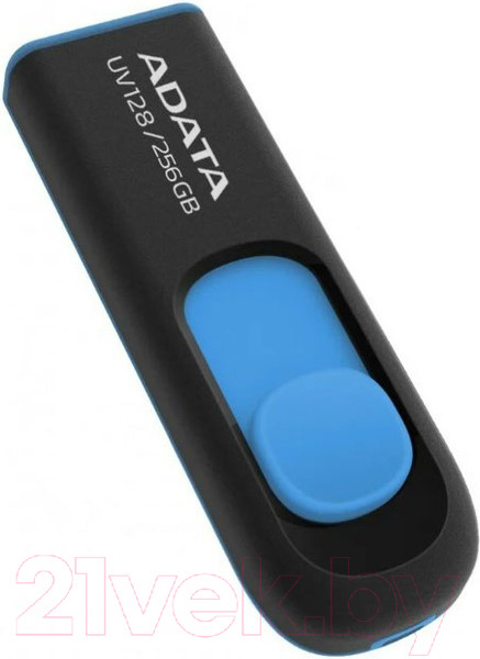Изображение товара USB flash накопитель A-data DashDrive UV128 256GB (AUV128-256G-RBE)