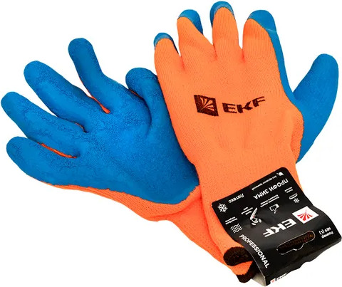 Изображение товара Перчатки защитные EKF Профи Зима / pe10lt-9-pro