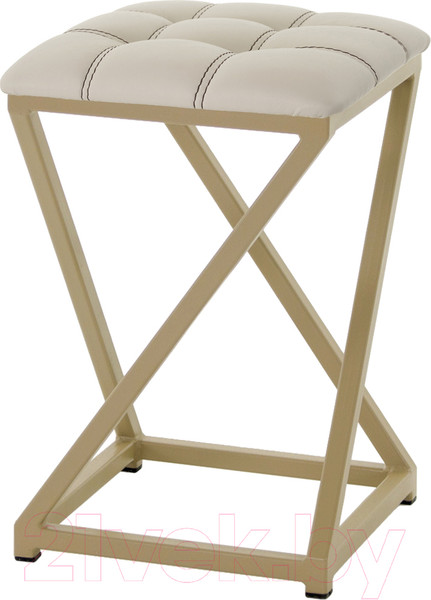 Изображение товара Табурет AMC Comfort 8К10.3 (кожзам бежевый/капучино)