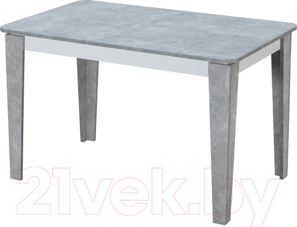 Изображение товара Обеденный стол M-City Edwin / 462M05123 (бетон белый/бетон)