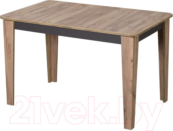 Изображение товара Обеденный стол M-City Edwin / 462M05122 (дуб вотан/вольфрам/дуб вотан)