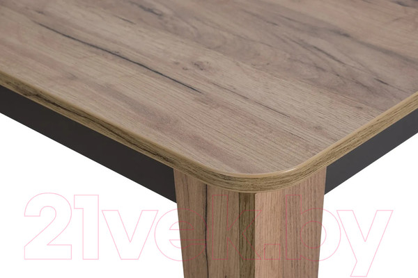 Изображение товара Обеденный стол M-City Edwin / 462M05122 (дуб вотан/вольфрам/дуб вотан)