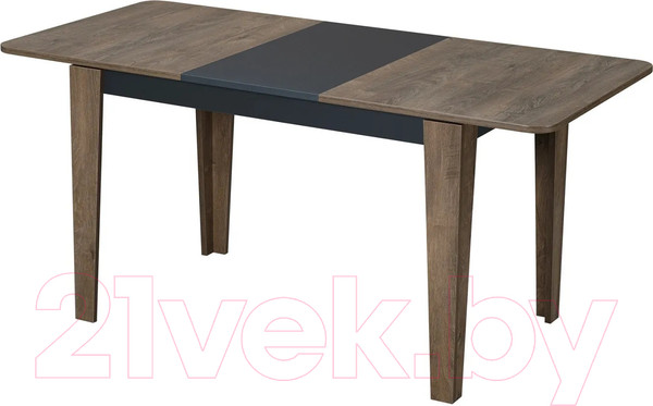 Изображение товара Обеденный стол M-City Edwin / 462M05120 (дуб канзас/графит/дуб канзас)