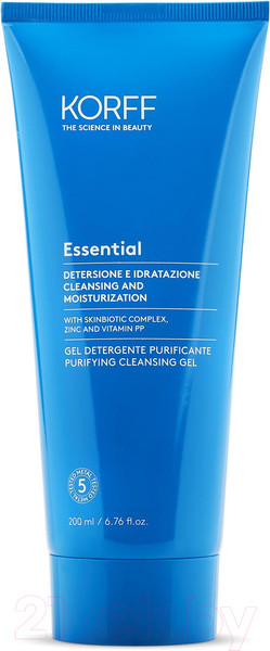 Изображение товара Гель для умывания KORFF Essential Cleansing And Moisturization Purifying Cleansing Gel  (200мл)